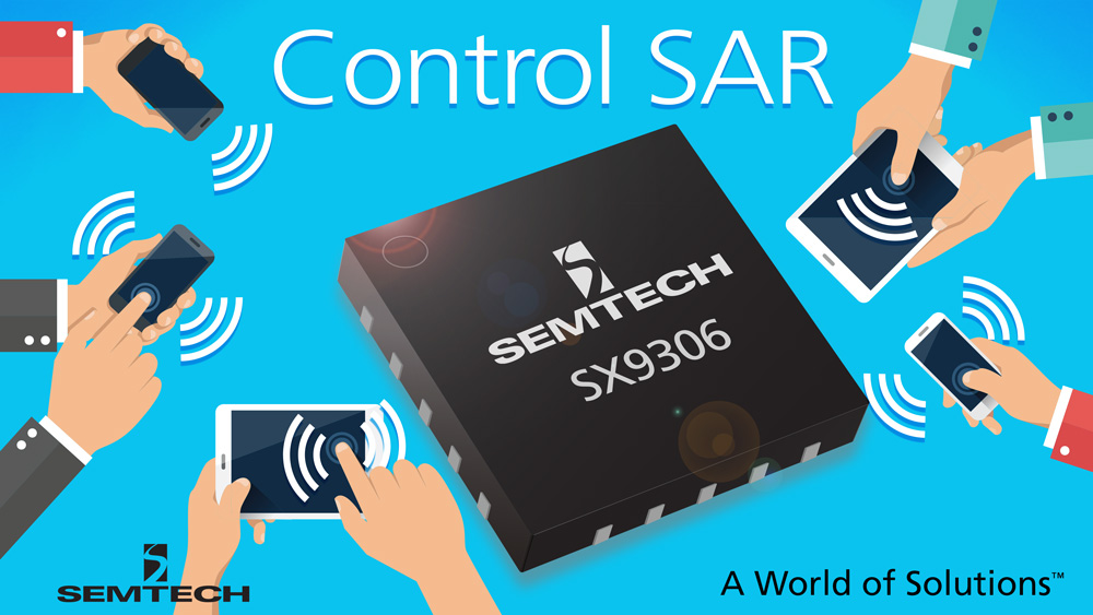 ИС SX9306 компании Semtech для уменьшения удельного коэффициента поглощения для мобильных устройств