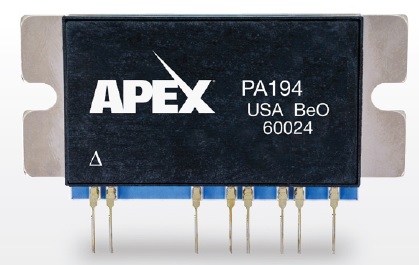 Силовой ОУ PA194 компании APEX Microtechnology со скоростью нарастания напряжения 2100 В/мкс