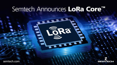 ИС SX1303 процессора основной полосы частот семейства LoRa Core компании Semtech