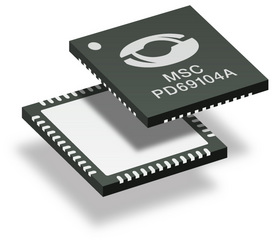 PD69104A Microsemi:  контроллер PSE Microsemi стандарта PoE