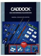 Обложка каталога продукции Caddock Electronics