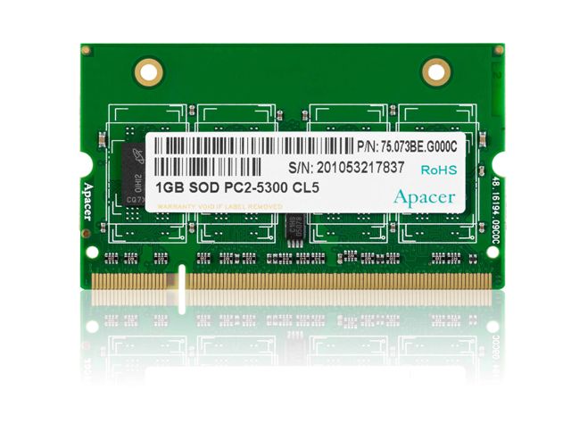 Модуль памяти Apacer SODIMM для критических применений