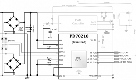 Контроллеры питания PD70210 и PD70211 компании Microsemi стандарта Power-over-HDBaseT (PoH)