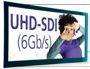 Компоненты стандарта 6G UHD-SDI компании Semtech для телевидения ультравысокой чёткости