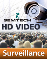 ИС передатчика GV7700 и приёмника GV7704 компании Semtech для цифровых систем HD видеонаблюдения