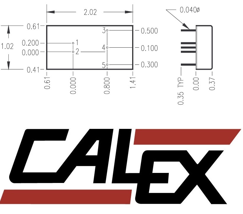 Двухканальные DC/DC преобразователи напряжения серии 1.8WD от Calex Manufacturing мощностью 1.8 Вт