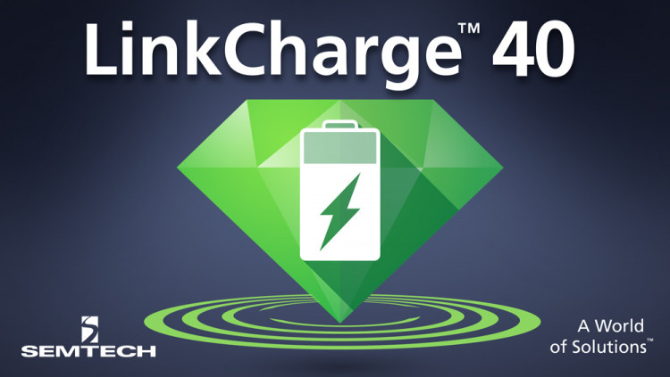 Комплект ИС LinkCharge 40 компании Semtech для создания беспроводных зарядных устройств мощностью 40 Вт