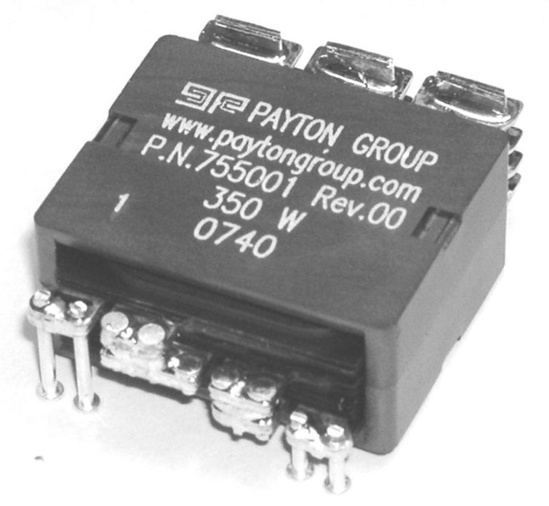 Планарный трансформатор Payton мощностью до 350Вт
