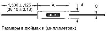 Корпус высоковольтных резисторов серии MX