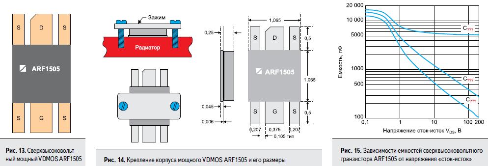 Транзистор ARF1505 Microsemi
