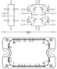 Силовой IGBT-модуль APTGT50H60RT3G