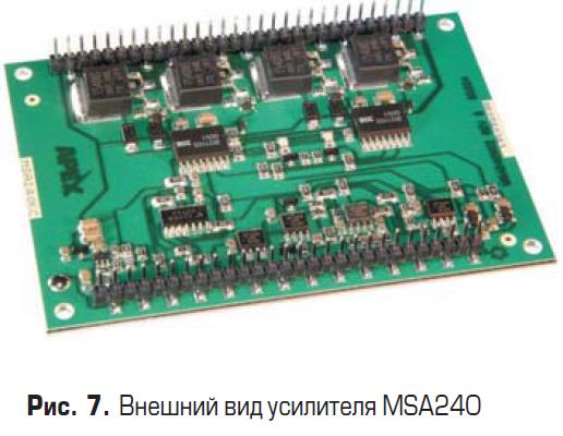 Внешний вид усилителя MSA240 APEX Microtechnology